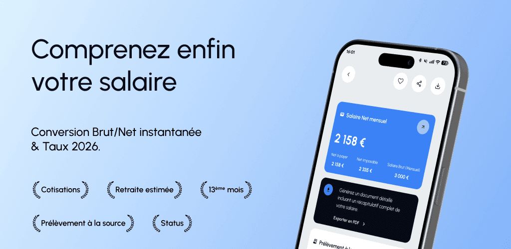 Aperçu du projet Calcul Salaire Brut Net