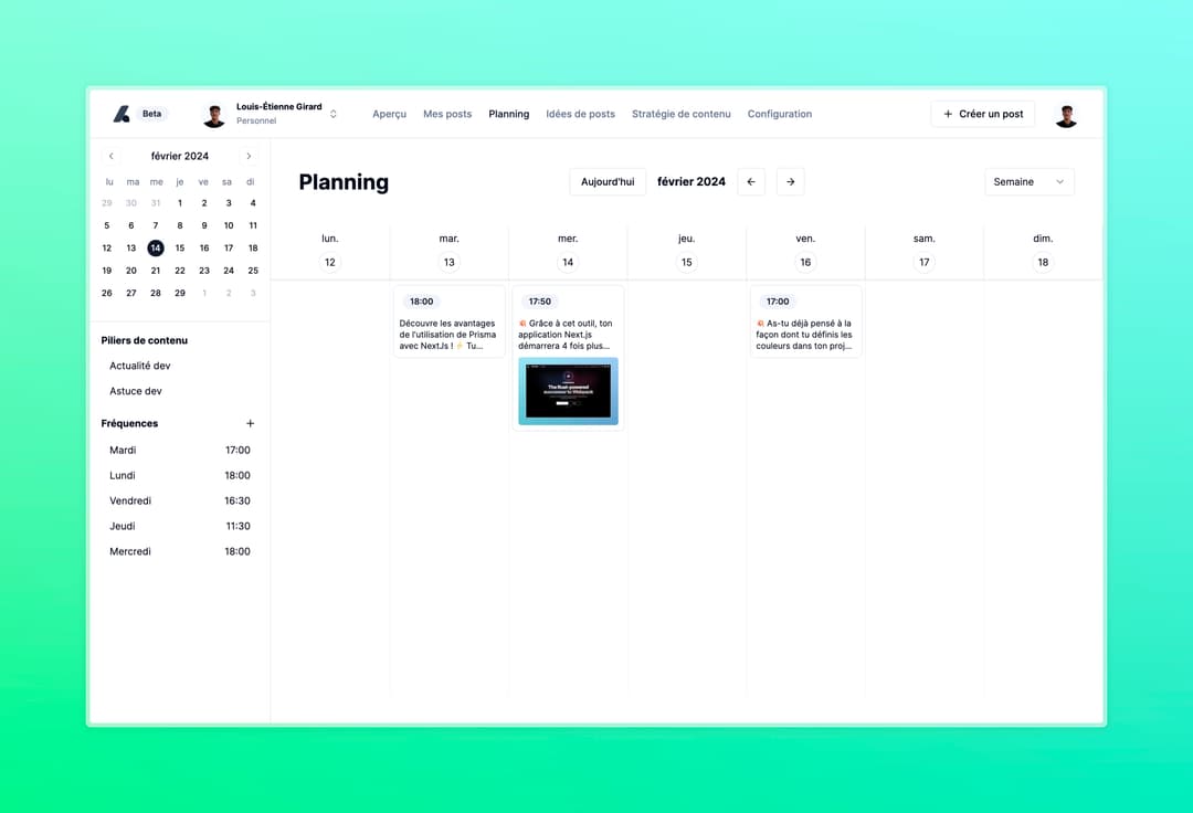 Alara un SaaS pour LinkedIn